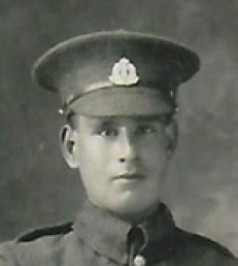 Clifford Bunn MM (d 21 Mar 1918). Another image reproduced from an original in Canon Bignold's personal album