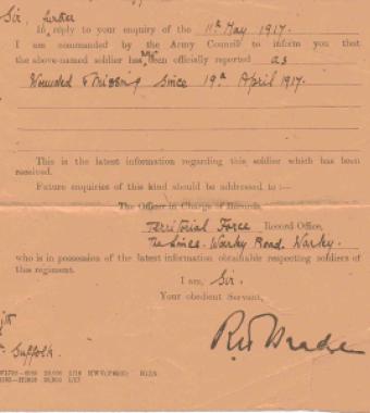 Harold William Smith Forms