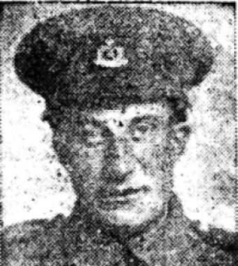 Robert Knights in his army uniform