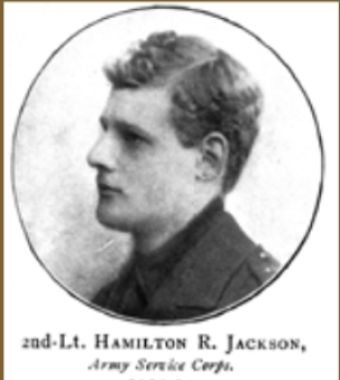 Hamilton Ray Jackson in Army uniform